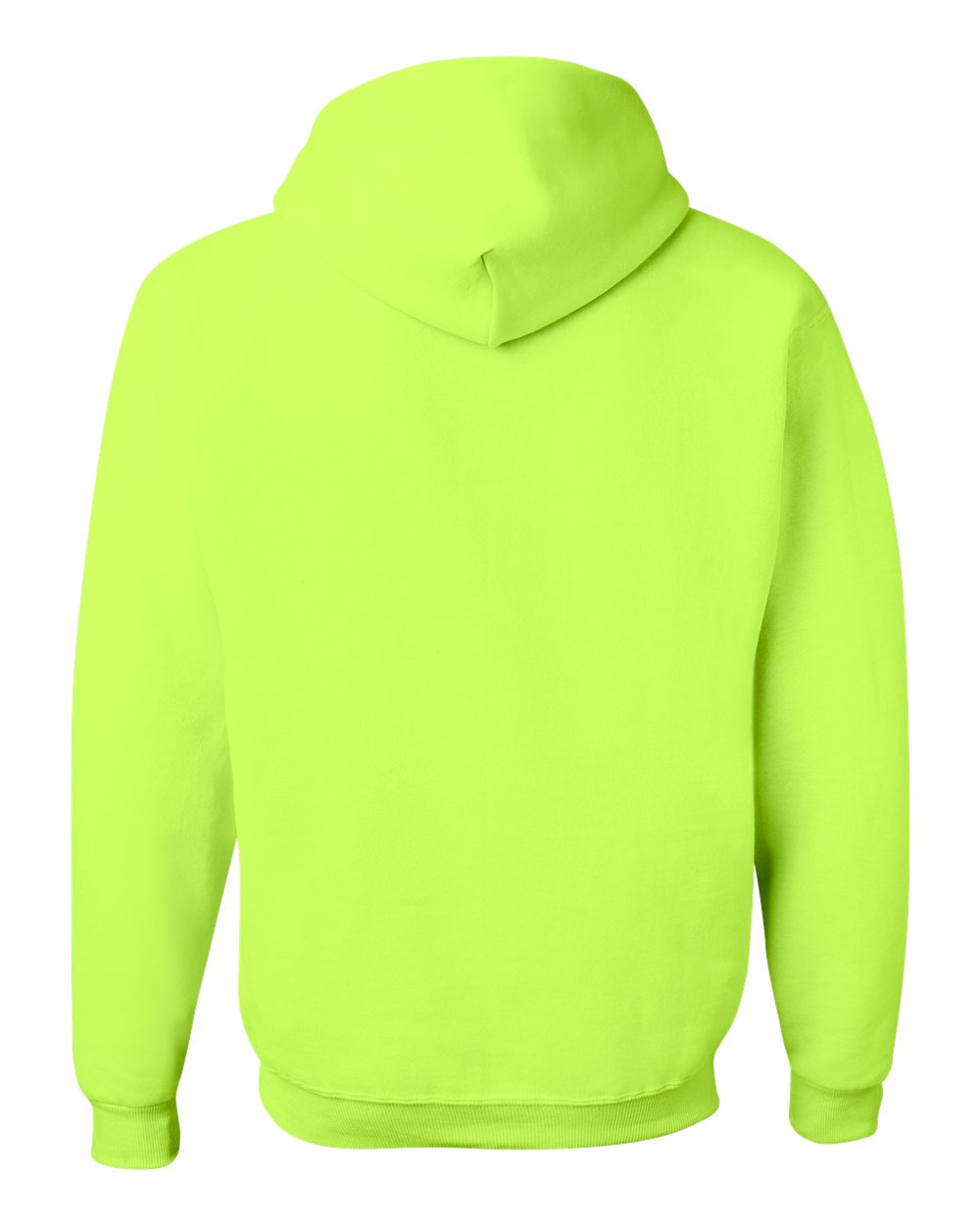JERZEES Unisex NuBlend® Hooded Sweatshirt - 996MR Safety Green