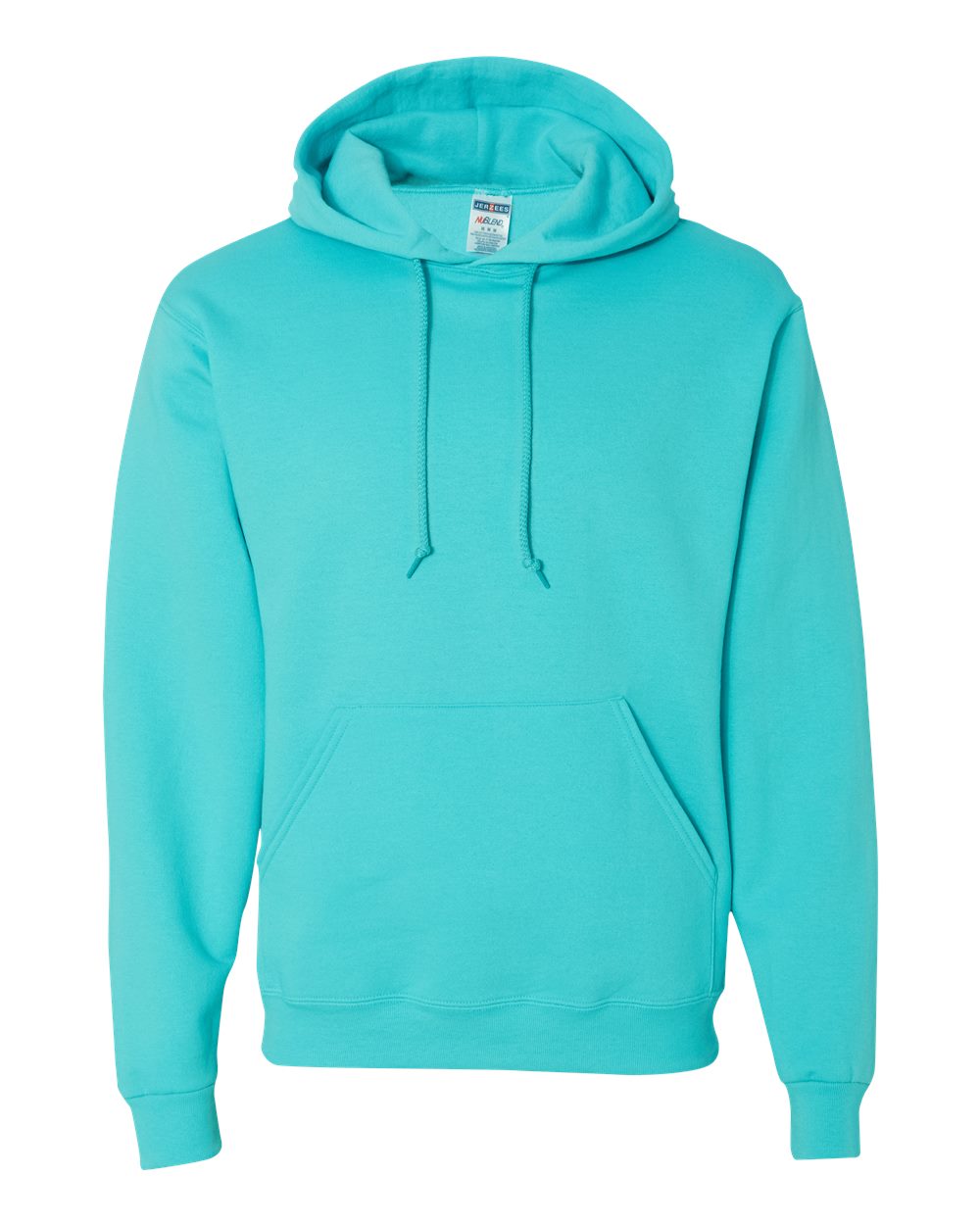 JERZEES Unisex NuBlend® Hooded Sweatshirt - 996MR Scuba Blue