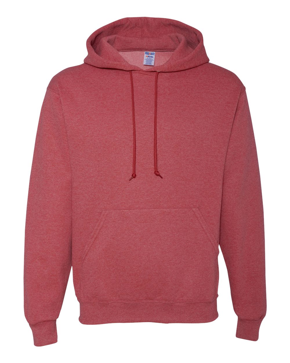 JERZEES Unisex NuBlend® Hooded Sweatshirt - 996MR Vintage Heather Red