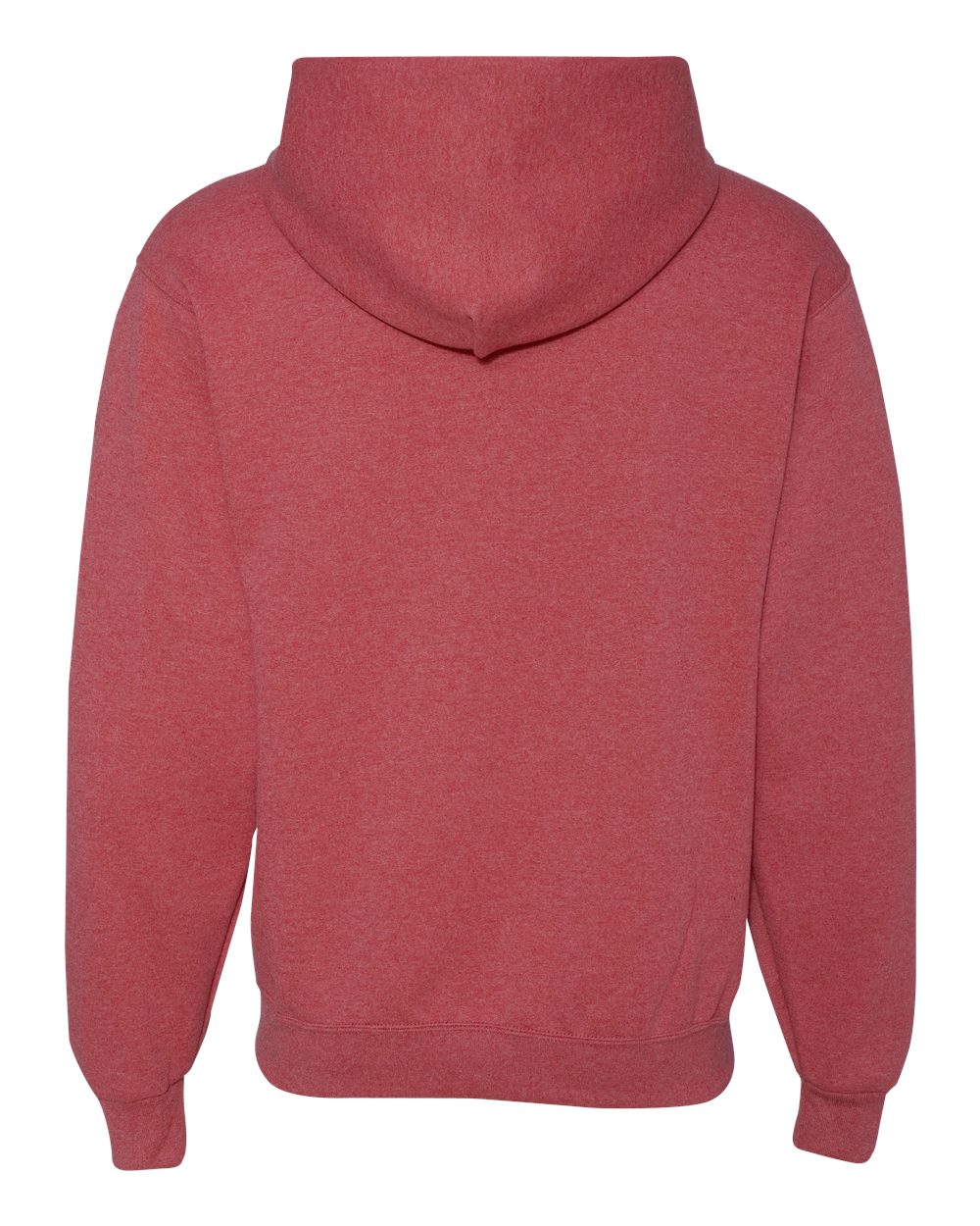 JERZEES Unisex NuBlend® Hooded Sweatshirt - 996MR Vintage Heather Red