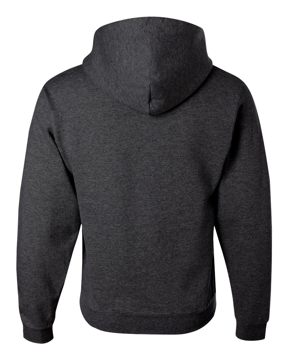 JERZEES Unisex NuBlend® Hooded Sweatshirt - 996MR Black Heather