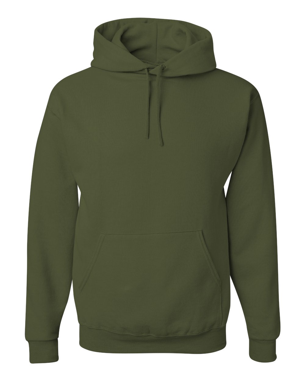 JERZEES Unisex NuBlend® Hooded Sweatshirt - 996MR Military Green