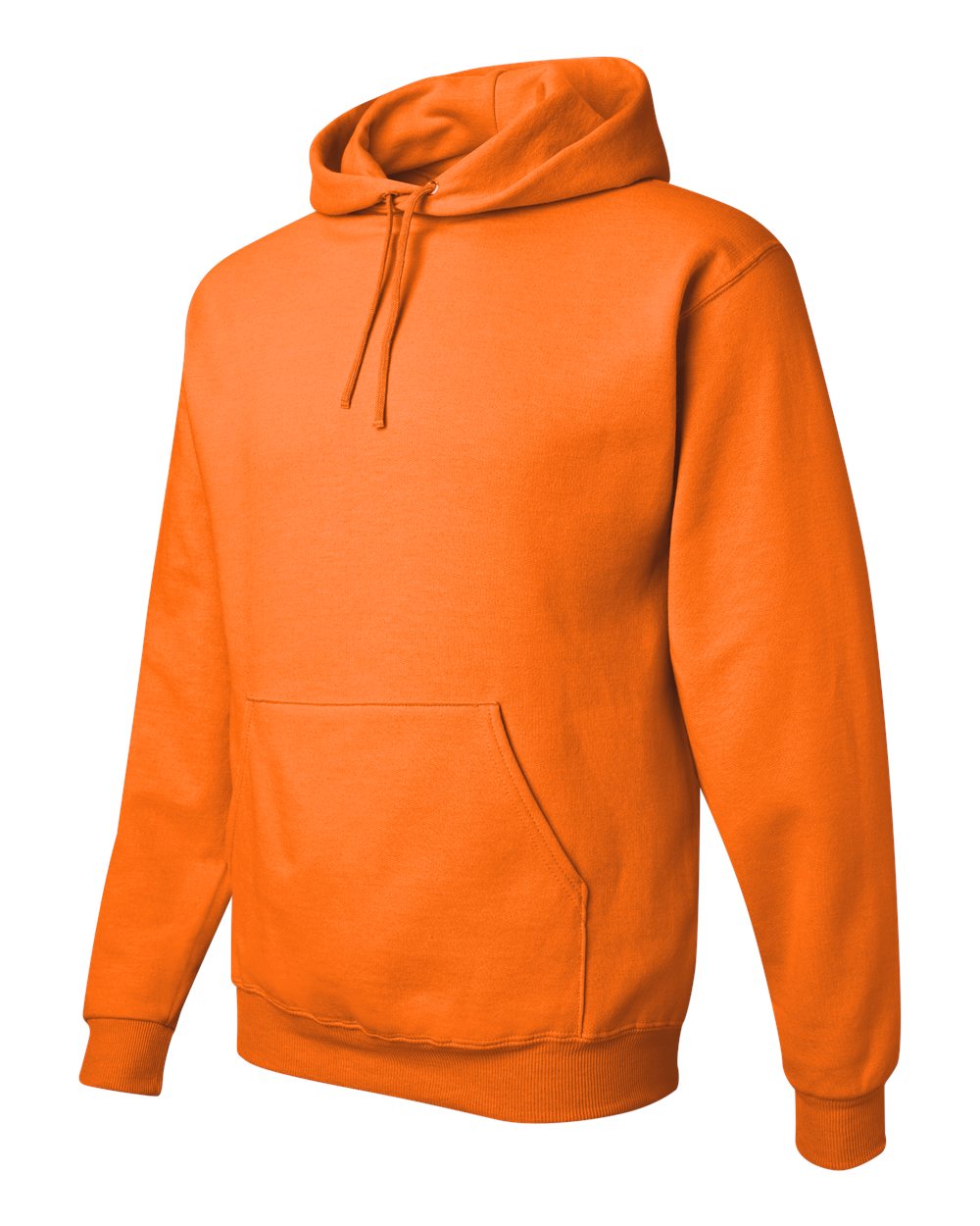 JERZEES Unisex NuBlend® Hooded Sweatshirt - 996MR Safety Orange
