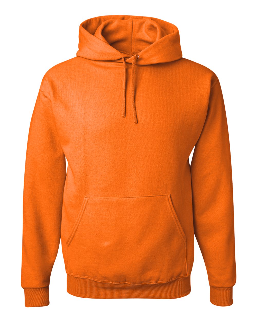 JERZEES Unisex NuBlend® Hooded Sweatshirt - 996MR Safety Orange
