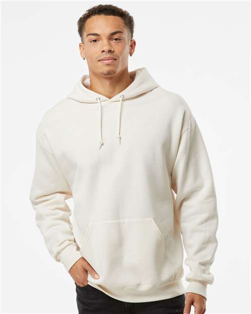 JERZEES Unisex NuBlend® Hooded Sweatshirt - 996MR Sweet Cream Heather