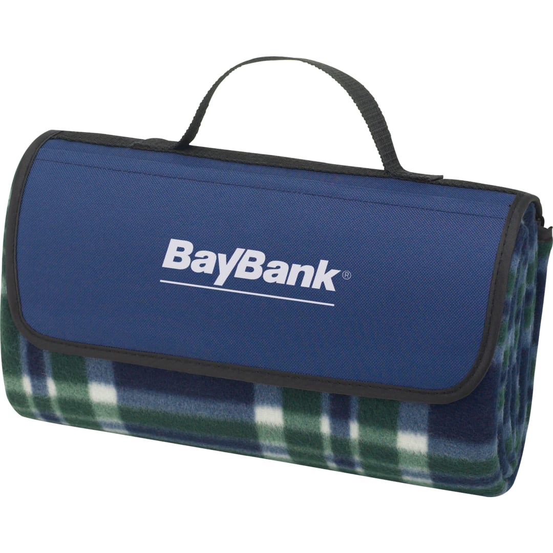 Bullet Park Fleece Blanket - SM-7700 Blue
