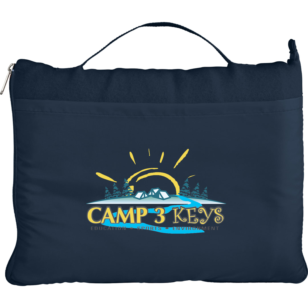 Roam Fleece Blanket - SM-7719 Blue