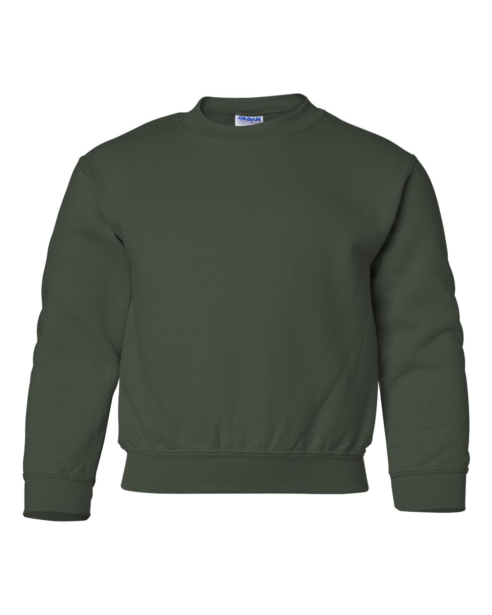 Gildan Youth Heavy Blend™ Crewneck Sweatshirt - 18000B Forest