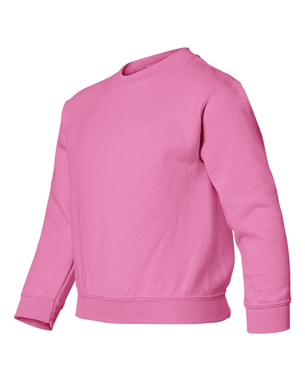 Gildan Youth Heavy Blend™ Crewneck Sweatshirt - 18000B Safety Pink