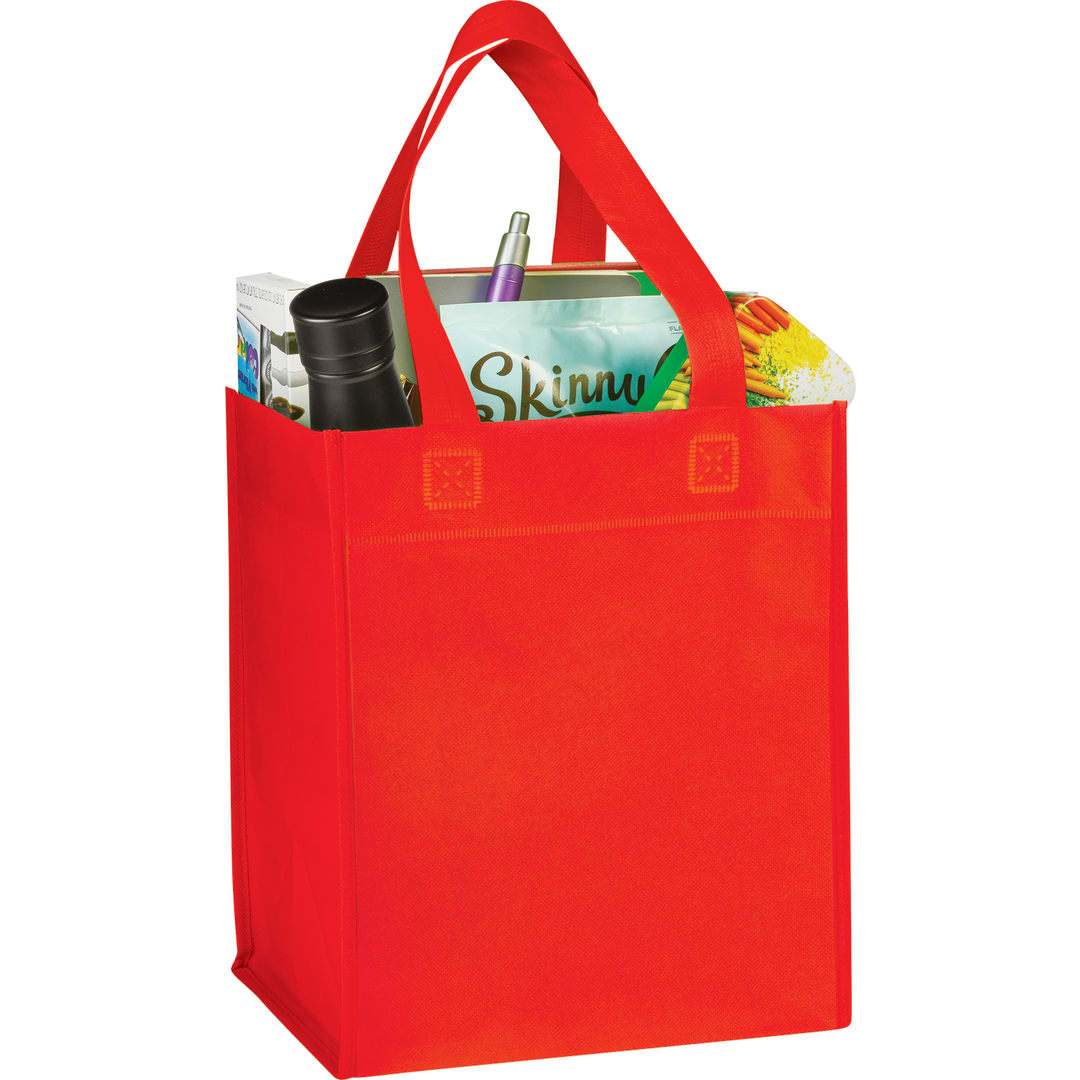 Basic Grocery Tote - SM-7725 Red