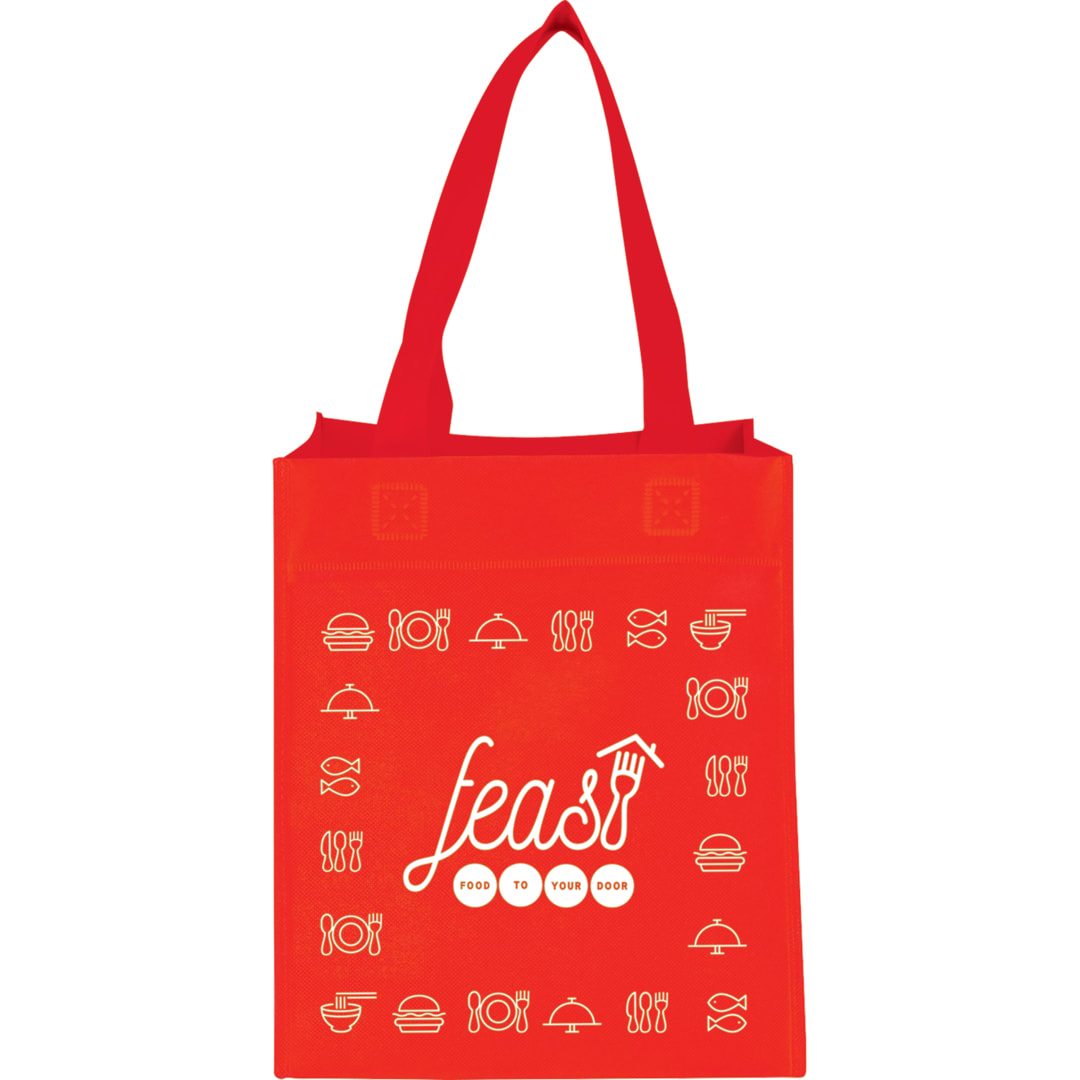 Basic Grocery Tote - SM-7725 Red