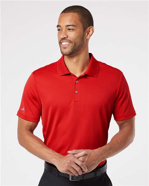 Adidas Men's Performance Polo - A230 Collegiate Red