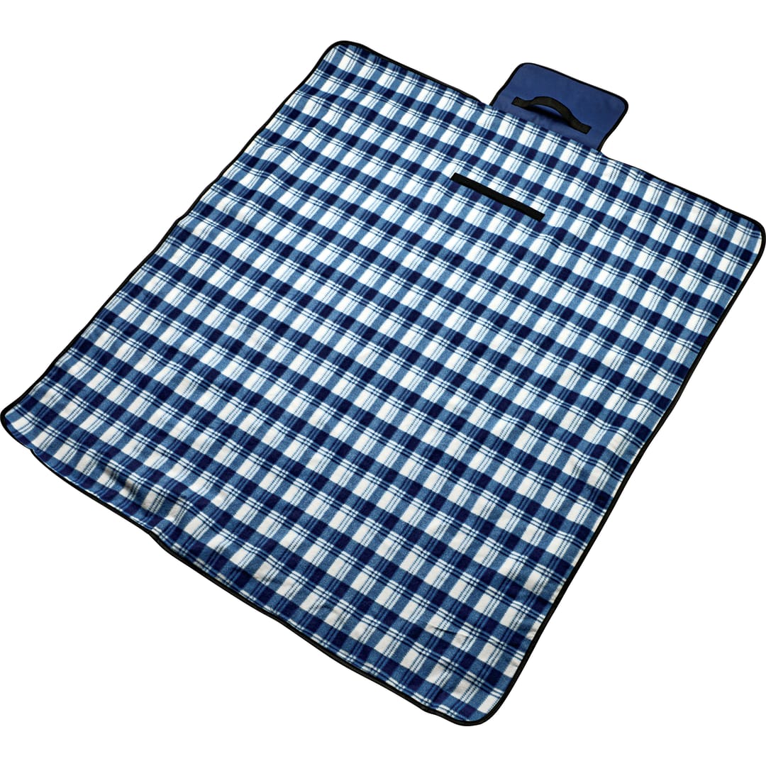 Bullet Fold up Picnic Blanket - SM-7796 Blue