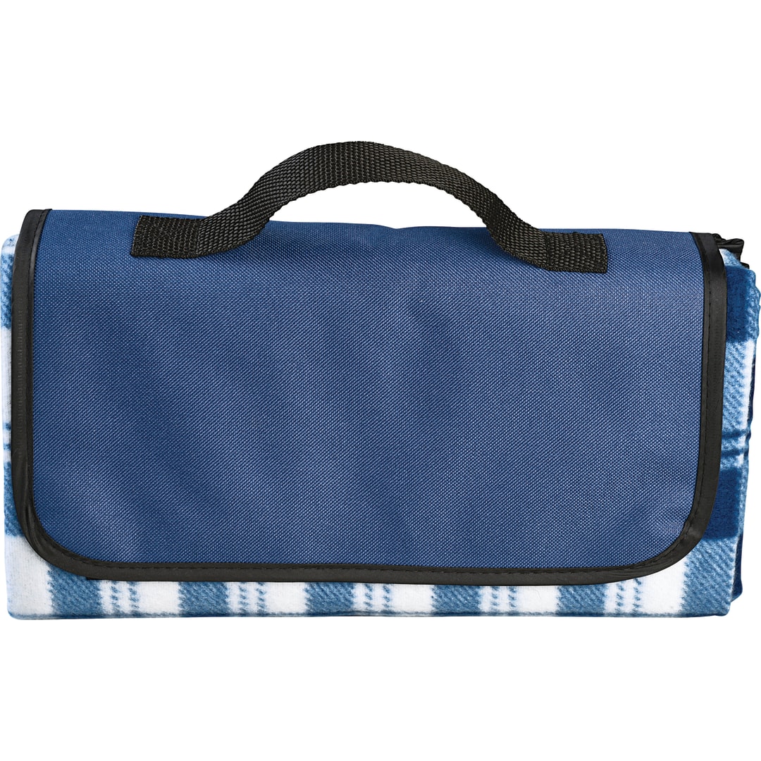 Bullet Fold up Picnic Blanket - SM-7796 Blue