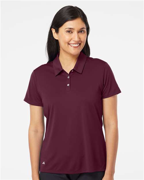 Adidas Women's Performance Polo - A231 Maroon