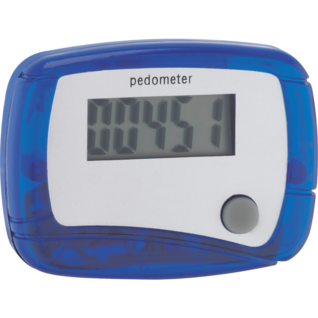 Bullet In Shape Pedometer - SM-7886 Blue