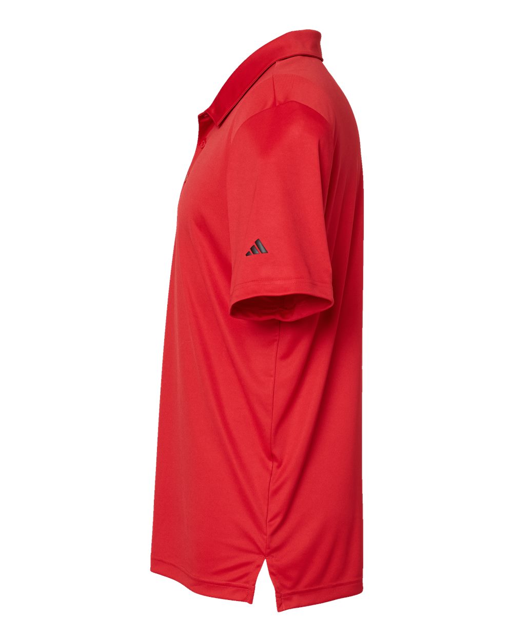 Adidas Men's 3-Stripes Chest Polo - A324 Collegiate Red- Black