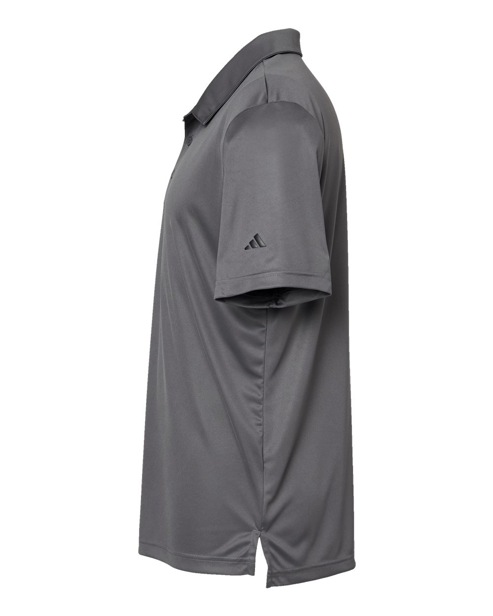 Adidas Men's 3-Stripes Chest Polo - A324 Grey Five- Black