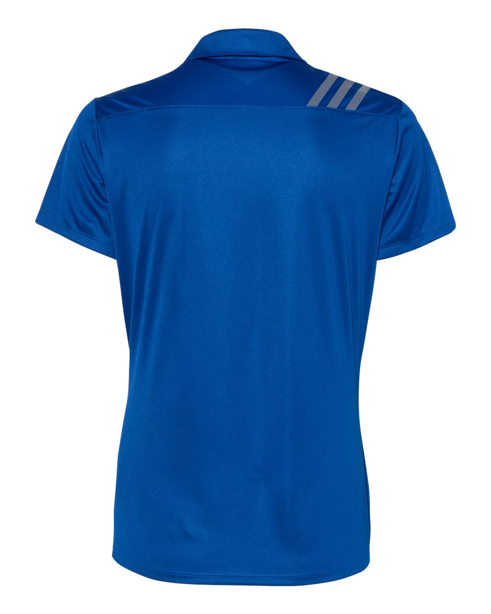 Adidas Women's 3-Stripes Shoulder Polo - A325 Collegiate Royal- Grey Three