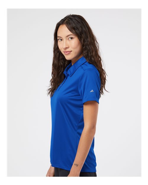 Adidas Women's 3-Stripes Shoulder Polo - A325 Collegiate Royal- Grey Three