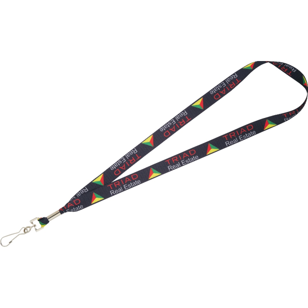 Full Color 3/4" Lanyard w/ Hook - SM-8045 Multi