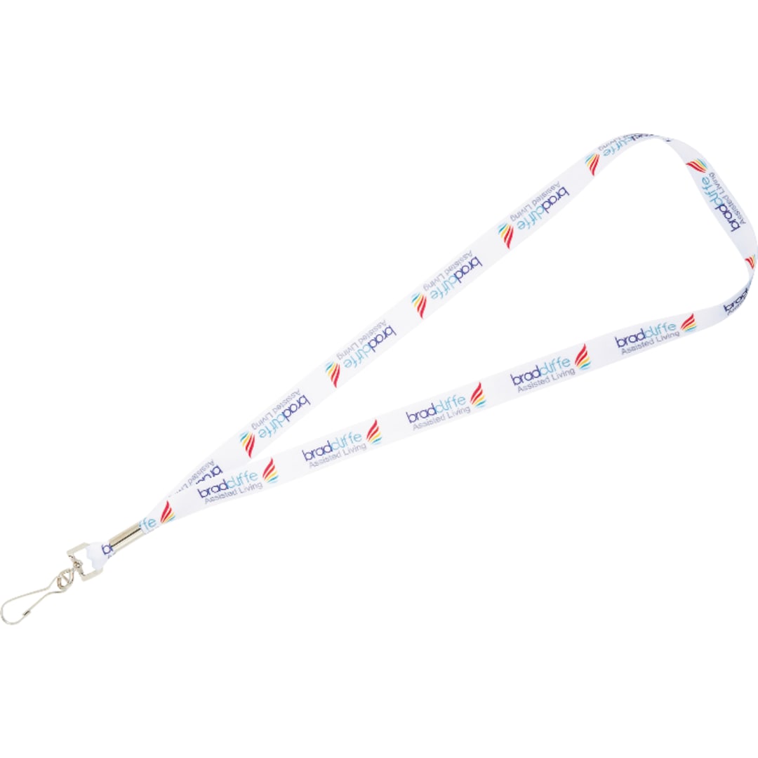 Full Color 3/4" Premium Lanyard w/ Hook - SM-8048 Multi