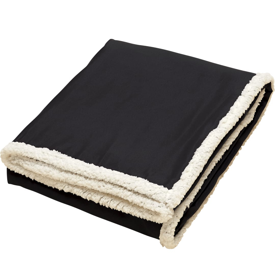 Sherpa Blanket - SM-8720 Black