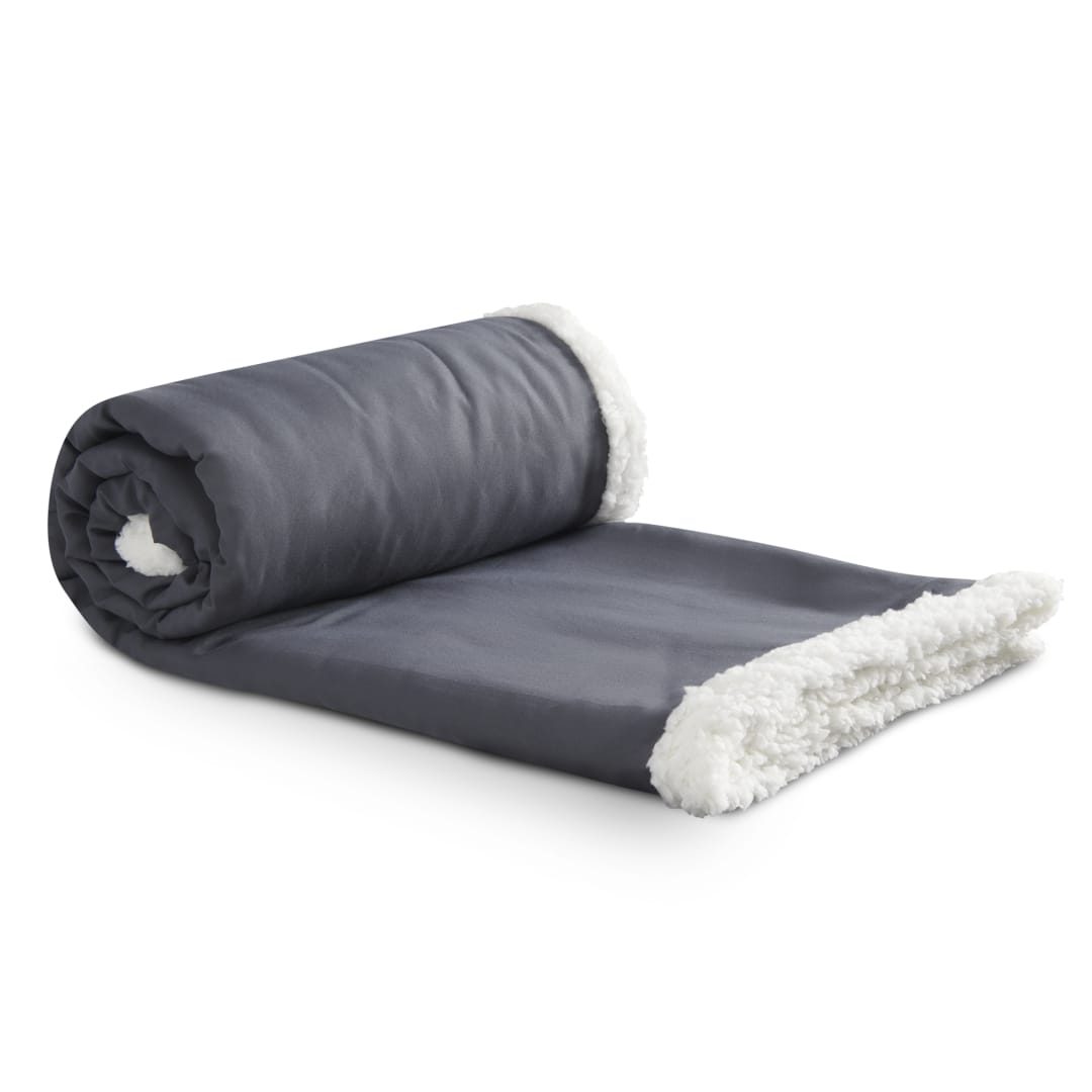 Sherpa Blanket - SM-8720 Gray