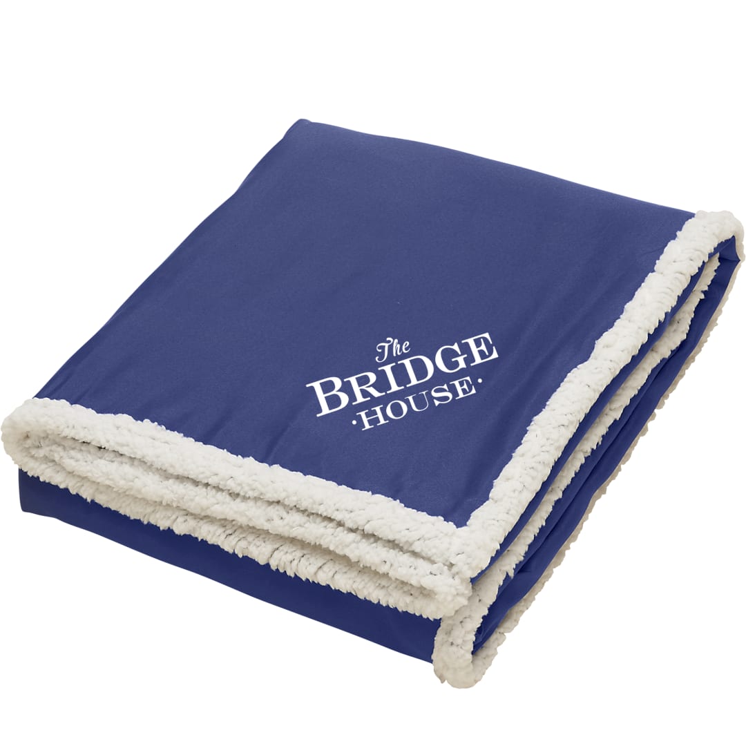 Sherpa Blanket - SM-8720 Blue