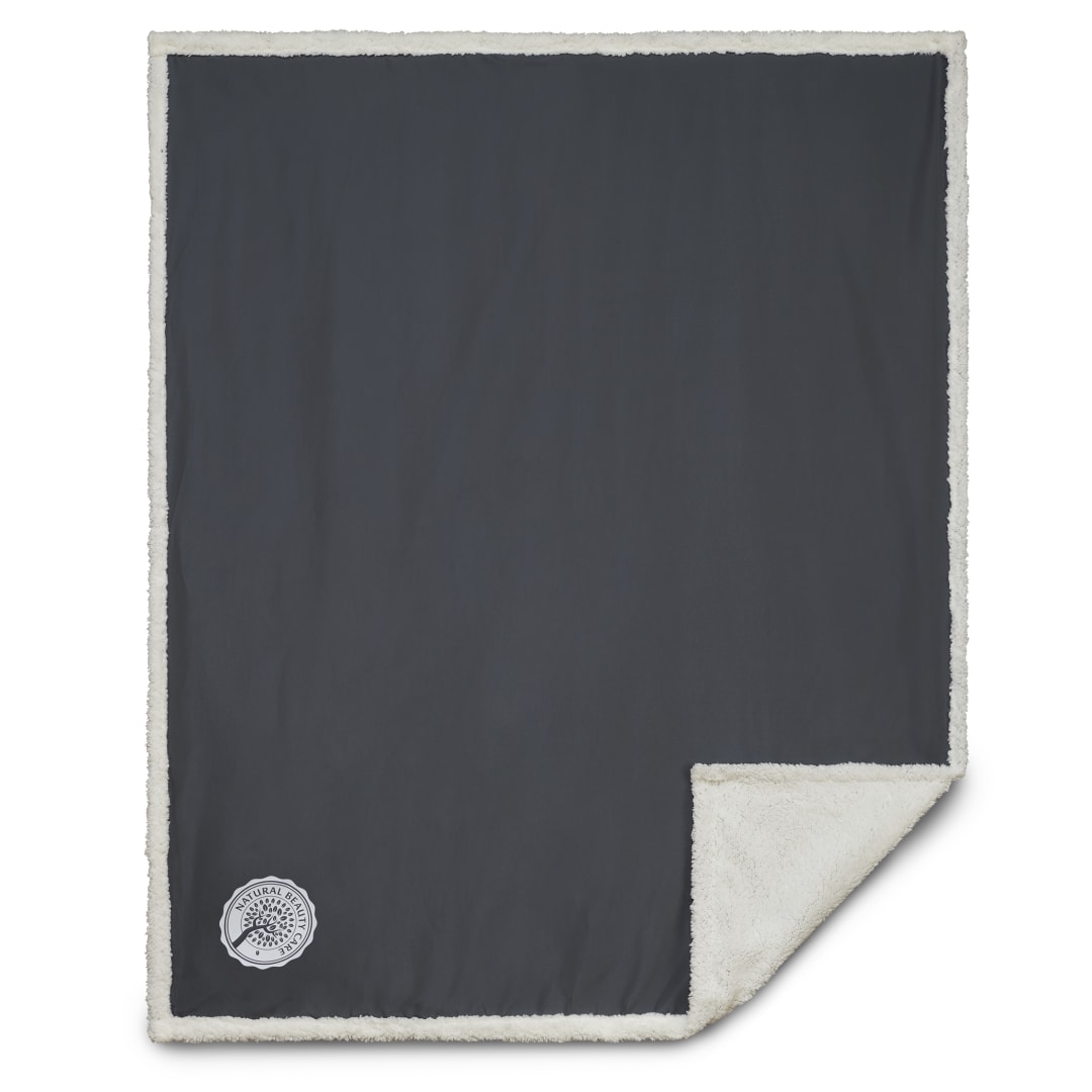 Sherpa Blanket - SM-8720 Gray