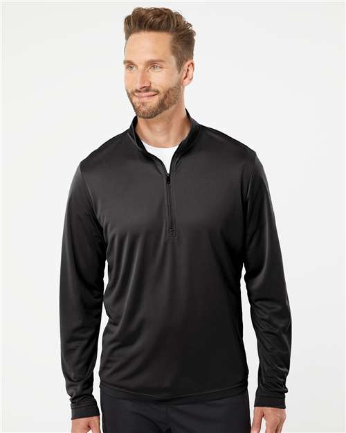 Adidas Men's Ultimate365 Lightweight Quarter-Zip Pullover - A401 Black