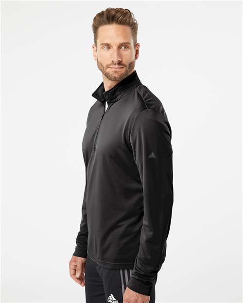 Adidas Men's Ultimate365 Lightweight Quarter-Zip Pullover - A401 Black