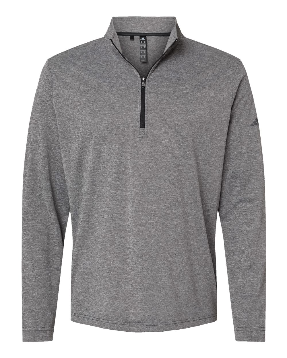Adidas Men's Ultimate365 Lightweight Quarter-Zip Pullover - A401 Black Heather
