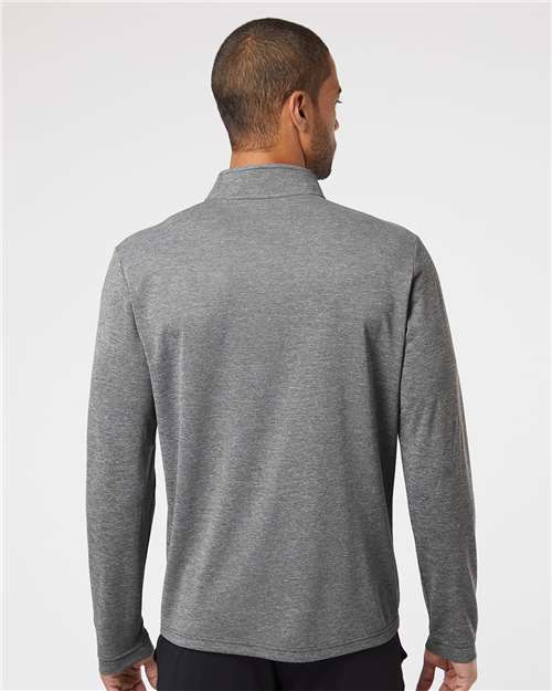 Adidas Men's Ultimate365 Lightweight Quarter-Zip Pullover - A401 Black Heather