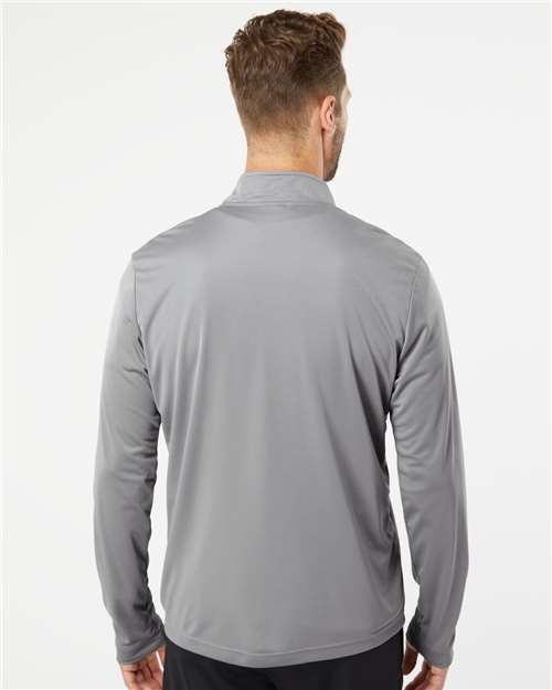 Adidas Men's Ultimate365 Lightweight Quarter-Zip Pullover - A401 Grey Three
