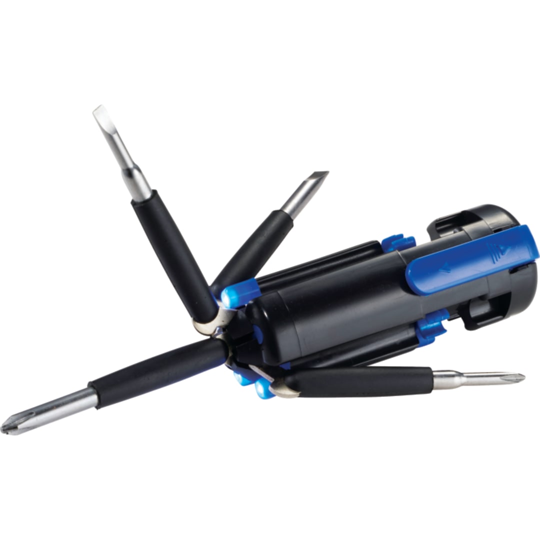  Penta 6-in-1 Screwdriver Flashlight - SM-9336