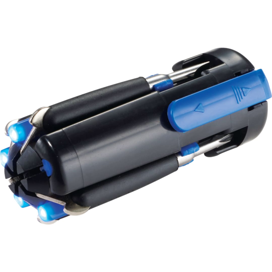 Penta 6-in-1 Screwdriver Flashlight - SM-9336 Blue