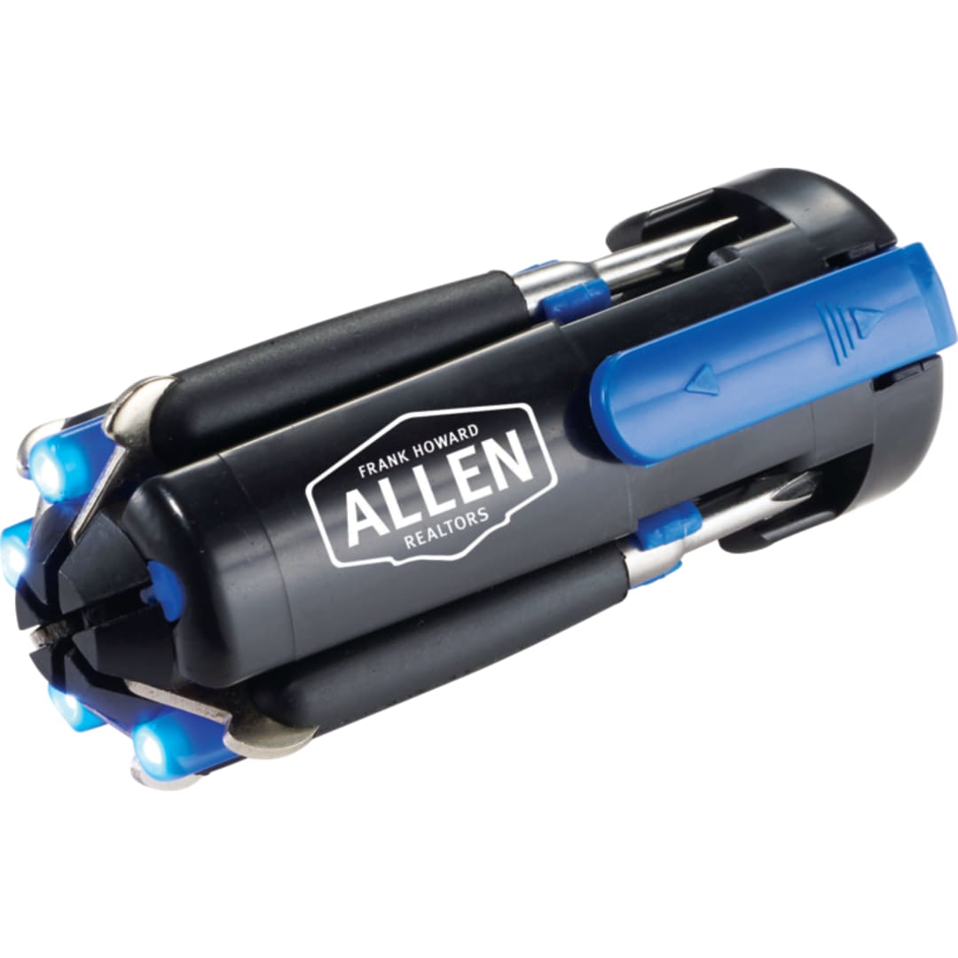 Penta 6-in-1 Screwdriver Flashlight - SM-9336 Blue