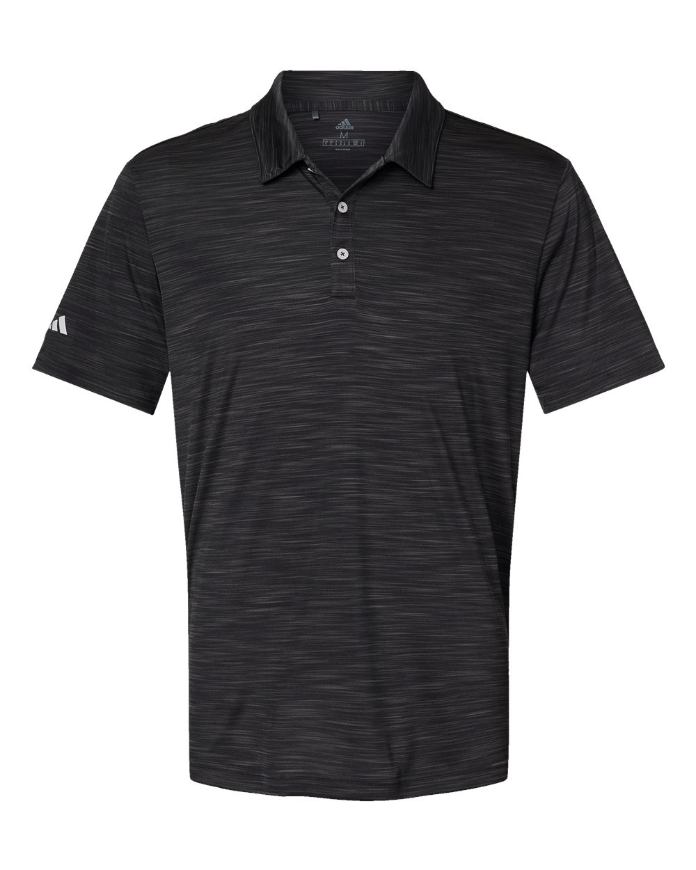 Adidas Men's Mélange Polo - A402 Black Melange