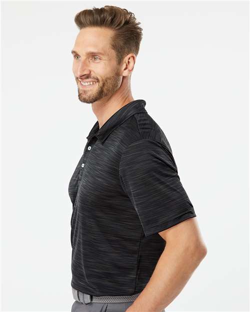 Adidas Men's Mélange Polo - A402 Black Melange