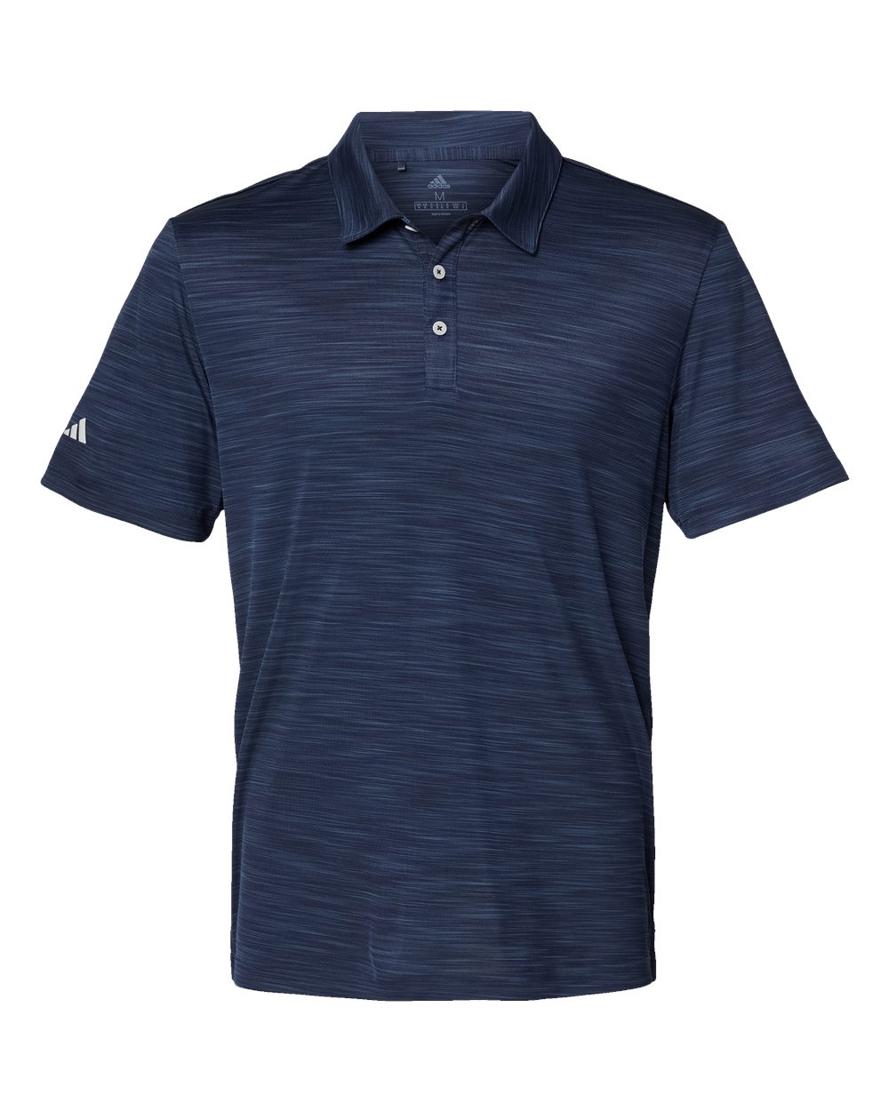Adidas Men's Mélange Polo - A402 Collegiate Navy Melange