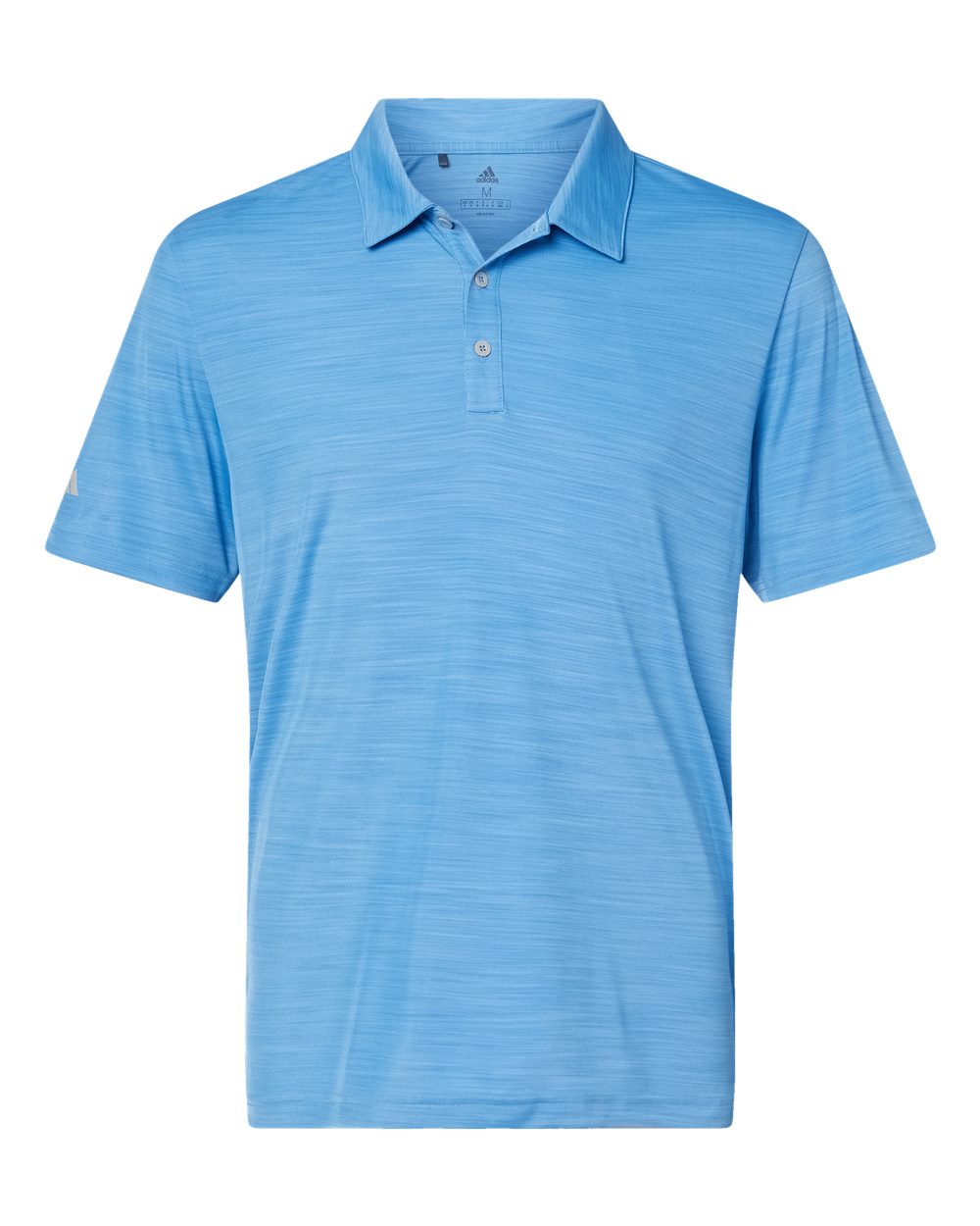Adidas Men's Mélange Polo - A402 Lucky Blue Melange