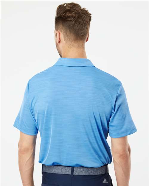 Adidas Men's Mélange Polo - A402 Lucky Blue Melange
