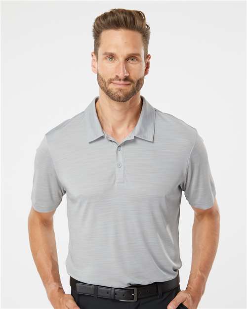 Adidas Men's Mélange Polo - A402 Mid Grey Melange