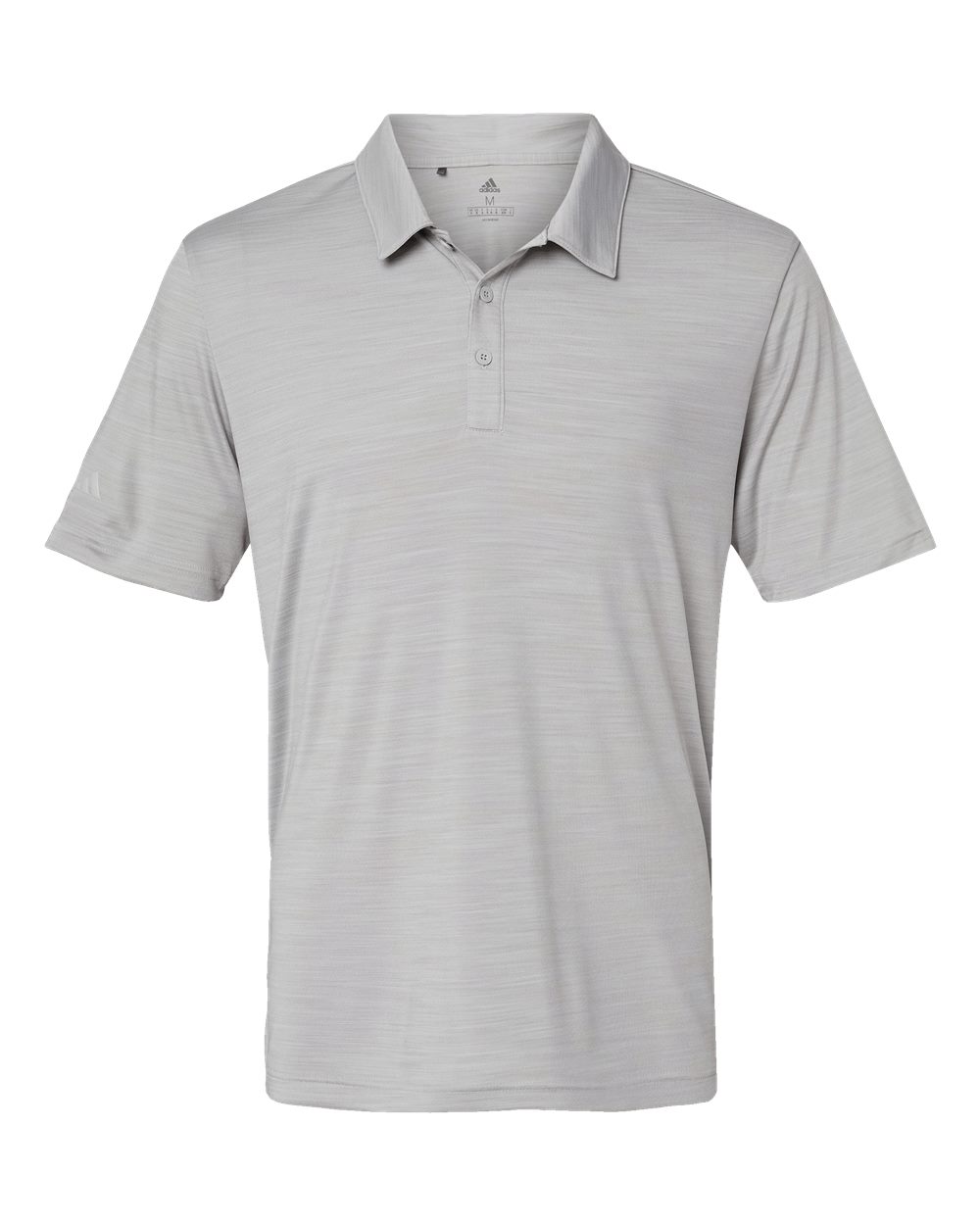 Adidas Men's Mélange Polo - A402 Mid Grey Melange