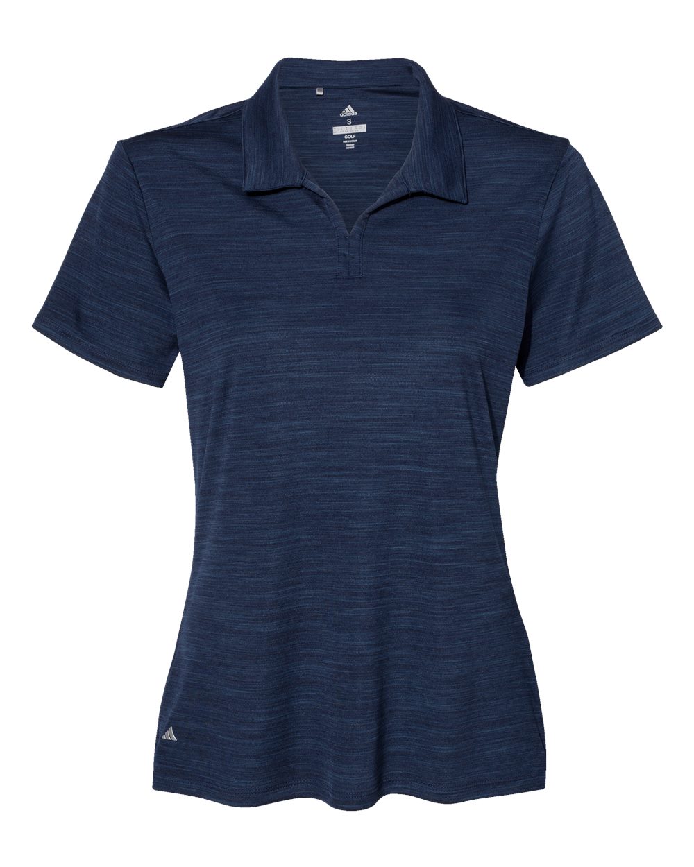 Adidas Women's Mélange Polo - A403 Collegiate Navy Melange