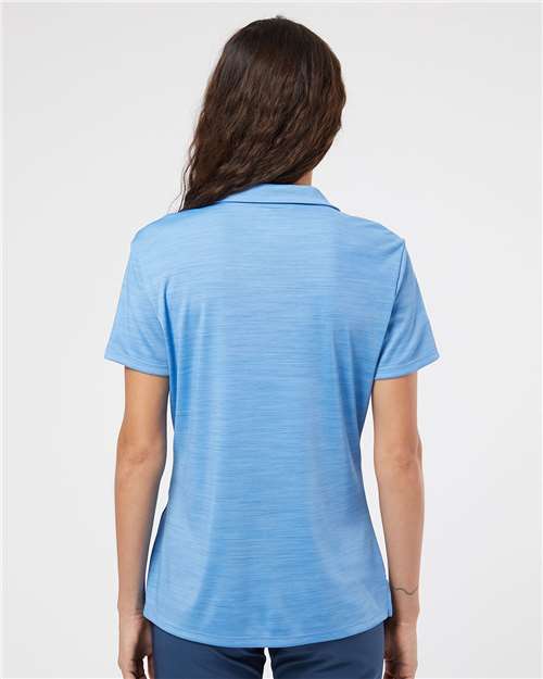 Adidas Women's Mélange Polo - A403 Lucky Blue Melange