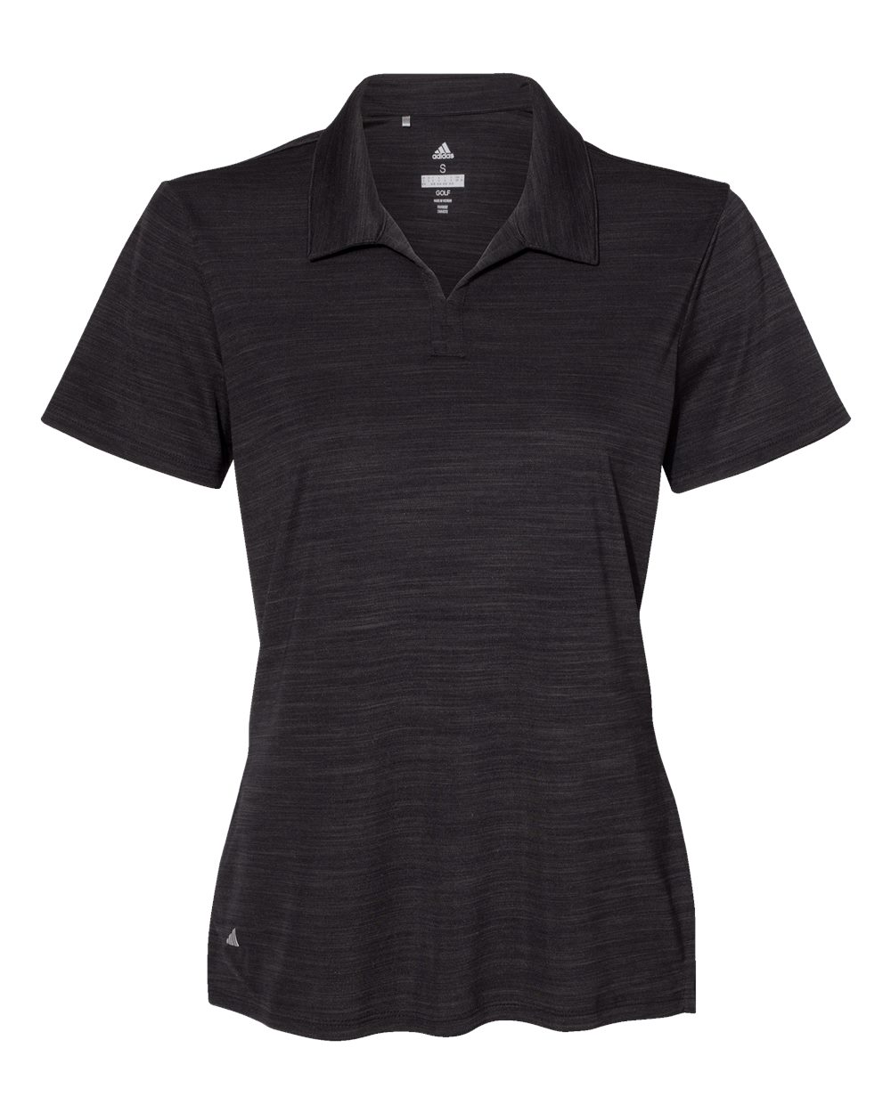 Adidas Women's Mélange Polo - A403 Black Melange