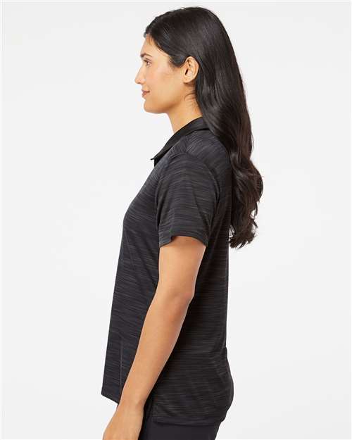 Adidas Women's Mélange Polo - A403 Black Melange