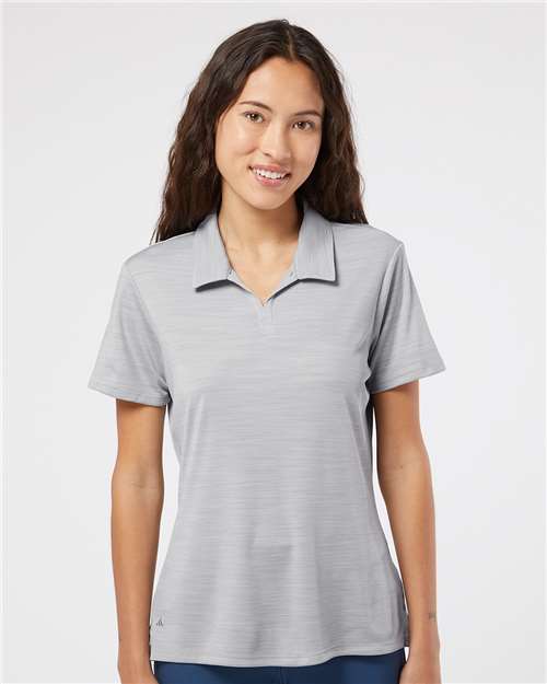Adidas Women's Mélange Polo - A403 Mid Grey Melange